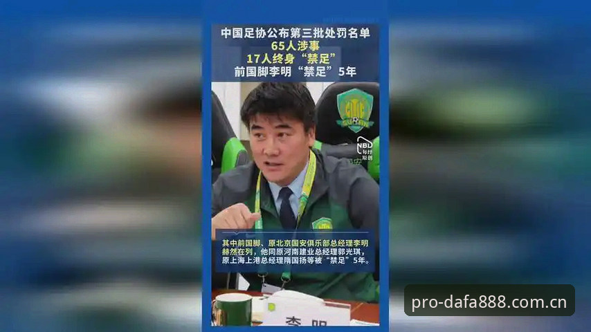 中国足协第三批禁足名单公布的3个关键点，资深球迷教你用dafa888平台深度解读